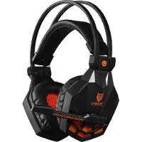 LIOCAT Casque gaming supra-auriculaire 585C - Noir/Orange