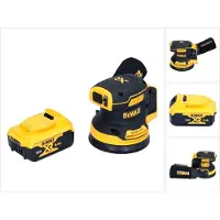 DeWalt DCW 210 N Ponceuse excentrique sans fil 18 V 125 mm Brushless + 1x batterie 5,0 Ah - sans chargeur