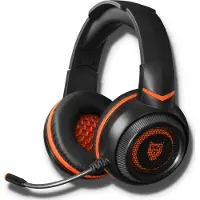 LIOCAT Casque de jeu supra-auriculaire HP 785C - Noir/Orange