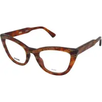 Moschino Lunettes de vue - - MOS624 - Acétate Havana - Marron - 50/21/140