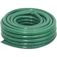 vidaXL Tuyau d'arrosage vert 0,75" 50 m PVC