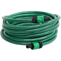 vidaXL Tuyau de piscine vert 30 m PVC