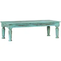 vidaXL Table basse 110x50x34 cm Vieux bois massif