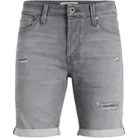 Jack & Jones Rick Org 380 I.k Denim Shorts Gris 16 Years Garçon
