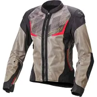 Sonstiges Veste textile de moto Macna Orcano pour femme, noir/marron, M