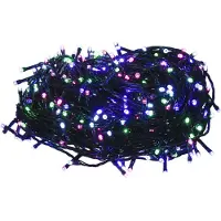 vidaXL Guirlande lumineuse LED 400 LED pastel multicolore 40 m PVC