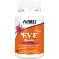 Now , Eve Capsules, Superior Women's Multi, Iron-Free, 120 Veg Capsules