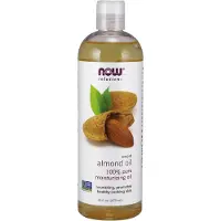 Now Maintenant, l'huile d'amande alimentaire 16 fl oz (paquet de 3)