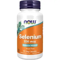 Now , Sélénium, 200 mcg, 90 Gélules Végétales
