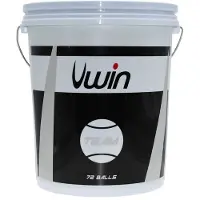Uwin Team Tennis Balls Bucket Clair 72 Balls