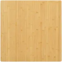 vidaXL Dessus de table 70x70x4 cm bambou