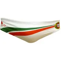 Turbo Portugal Swimming Brief Blanc S Homme