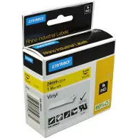 Dymo 1805431 - (24 mm) - Noir sur jaune - Ruban