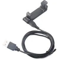 VHBW Chargeur Avec Câble Micro Usb Pour Montre Montre Smartwatch Montre-Bracelet Garmin Forerunner 220 Gps En Cours D'exécution.