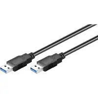 GOOD CONNECTIONS - Câble USB - USB type A (M) pour USB type A (M) - USB 3.0 - 50 cm - noir