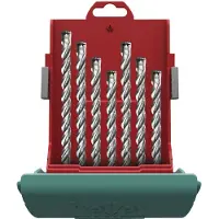 Heller Jeu de mèches à marteau en carbure de tungstène 7t (10 mm, 12 mm, 5 mm, 6 mm, 8 mm)