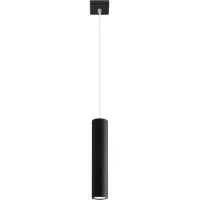 Sollux Lampe pendante LAGOS 1 noir 1xGU10 10W acier 100x8x8cm