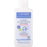 Cattier Liniment lait nettoyant pour le change 200 ml Baume