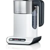 Bosch Bouilloire Styline TWK8611P, 1.5L Blanc & Anthracite