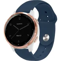 IMoshion Bracelet sport en silicone - Connexion universelle 18 mm - Bleu foncé