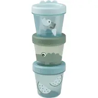 Done by Deer Récipient alimentaire - 3 Pack - Croco Green - - UneTaille - Boîte à Repas