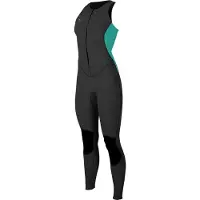 O'Neill Reactor-2 1.5 Mm Woman Sleeveless Front Zip Neoprene Suit Noir 14 Femme