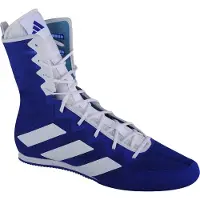 Adidas Box Hog 4 HP9612, chaussures d'entraînement, hommes, bleu, taille : 48 2/3