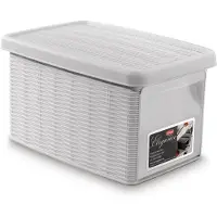 Kerbl 1 X BOITE POLYVALENTE ELEGANCE petite 19 x 29 xh 16 cm blanc
