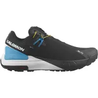 Salomon - Chaussures de trail - S/Lab Skyway Black/White/Blue Danube - Taille 42 - Noir