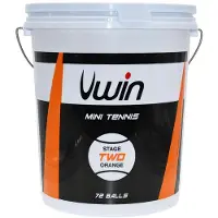 Uwin Stage 2 Tennis Balls Bucket Clair 72 Balls