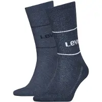 Levi's Chaussettes - 2 Pack - Short Chaussette - Denim - - 43/46 - Chaussettes