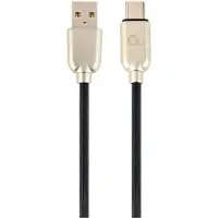 Gembird Hochwertiges USB-Ladekabel vom Typ C, 1 m, schwarz