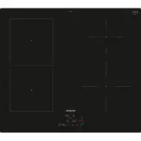 Siemens iQ500 EE611BPB5E plaque Noir Intégré 60 cm Plaque avec zone à induction 4 zone(s)
