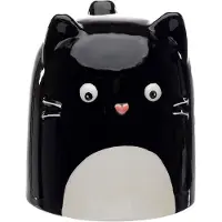 Sans marque Feline Fine Katze Tasse renversée en céramique dolomitique, Tasse, Multicolore