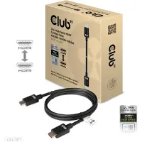 Club 3D Cac-1371 1 M Hdmi 2.1 Cable Noir