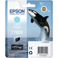 Epson T7605 (C13T76054010) Cartouche d'encre Cyan clair