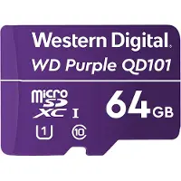 Western Digital WD Purple SC QD101 64 Go MicroSDXC Classe 10