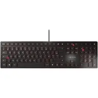 Cherry KC 6000 Slim FR Schwarz - Schwarz (JK-1600FR-2)