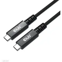Club 3D Club3d CLUB3D Câble bidirectionnel USB4 Type-C Gen3x2 40Gbps 8K60Hz 100W PowerDelivery M-M 0.8m - 2.62ft