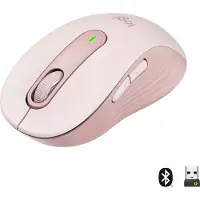 Logitech Signature M650 Souris Sans Fil Rose