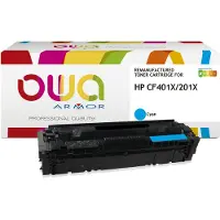 OWA Hp Color Lj Pro M252 M274 M277/cf401x/201x Compatible Toner Bleu