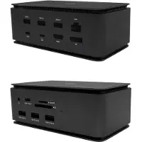 ITEC Station d'accueil USB - - USB4DUAL4KDOCKPD - 10 Gbit/s - Compatible Windows - Noir