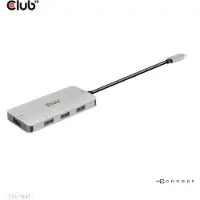 Club 3D CLUB3D 4-Port USB-A Hub for USB-C - 10Gbps Fast Transfer