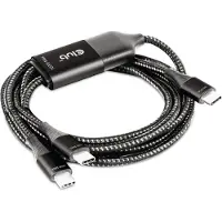 Club 3D CLUB3D CAC-1527 câble USB 1,83 m USB C 2 x USB C Noir