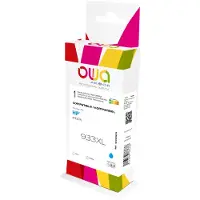 Prime Inventions OWA Encre K20426OW remplace hp CN054AE/Nr.933XL cyan
