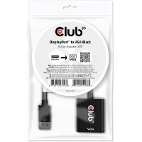 Club 3D CLUB3D CAC-2013 câble vidéo et adaptateur 0,228 m Displayport VGA Noir