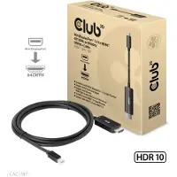 Club 3D Cac-11878k60hz Mini Displayport To Hdmi Cable 1.8 M Clair