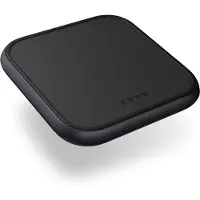 ZENS Aluminium Series Single + USB-C Ladegerät 18W 1x 10W Qi schwarz (ZESC14B/00)