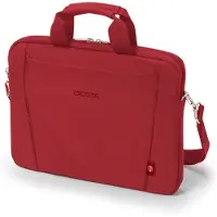 Dicota Eco Slim Case Base Laptop Briefcase Rouge