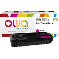 OWA Hp Color Lj Pro M252 M274 M277/cf403x/201x Compatible Toner Rose